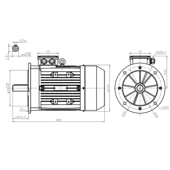 Silnik elektryczny 15,0kW 2800 obr/min. 160B5